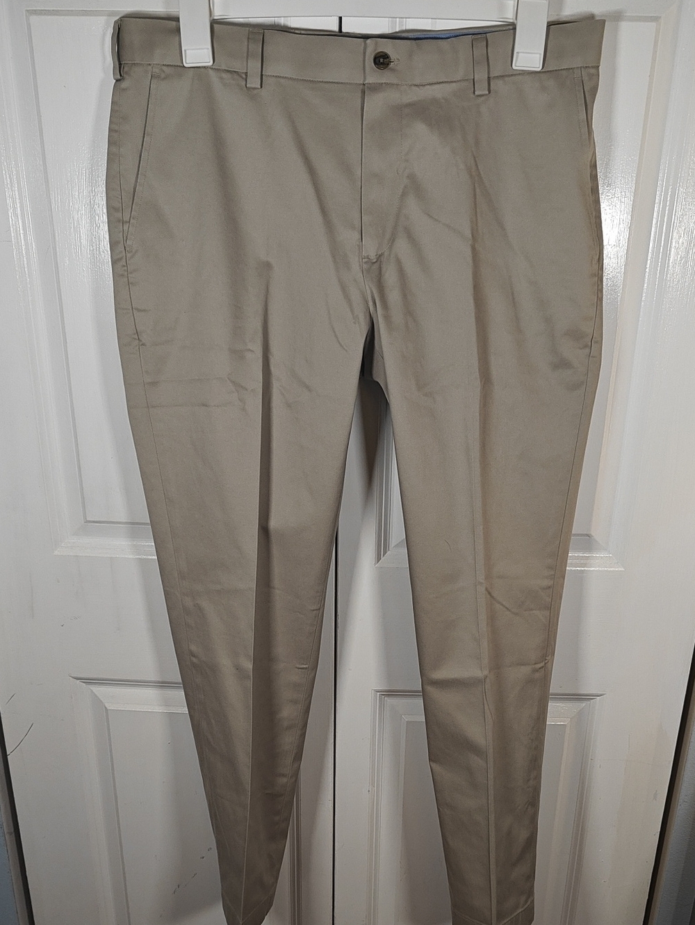 NWOT Brooks Brothers Milano Fit Slim Stretch Chinos Tan 36x30